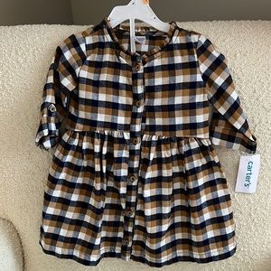 Carters Flannel Dress